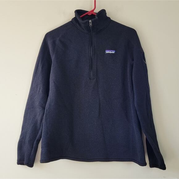 Patagonia Women's Better Sweater® 1/4-Zip Fleece Blavk Medium - Picture 2 of 8